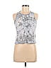 Emily McCarthy Silver Blue Long Sleeve Blouse Size L - photo 1