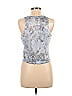 Emily McCarthy Silver Blue Long Sleeve Blouse Size L - photo 2