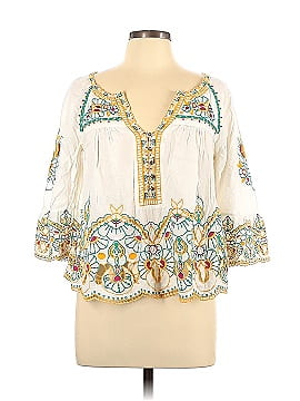 Akemi + Kin 3/4 Sleeve Blouse (view 1)