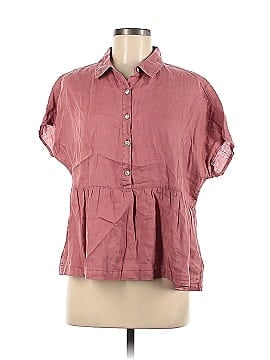 Cynthia Rowley TJX Short Sleeve Button-Down Shirt (view 1)