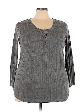 Roaman's Long Sleeve Henley (view 1)