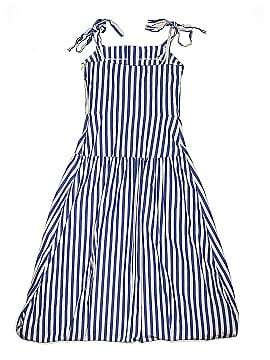 Christian Pellizzari Striped Sleeveless Cotton Dress (view 2)