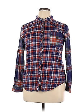 BDG Long Sleeve Button-Down Shirt (view 1)