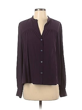 Laundry by Design Long Sleeve Silk Top (view 1)