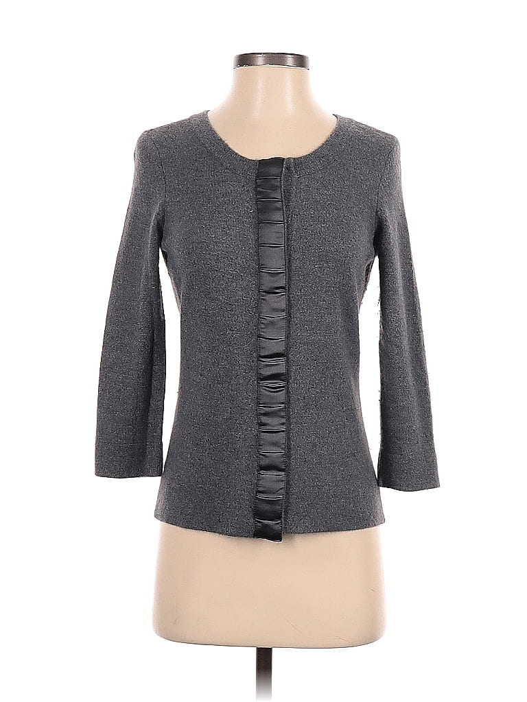 Ann Taylor Gray Cardigan Size S - 79% off | thredUP