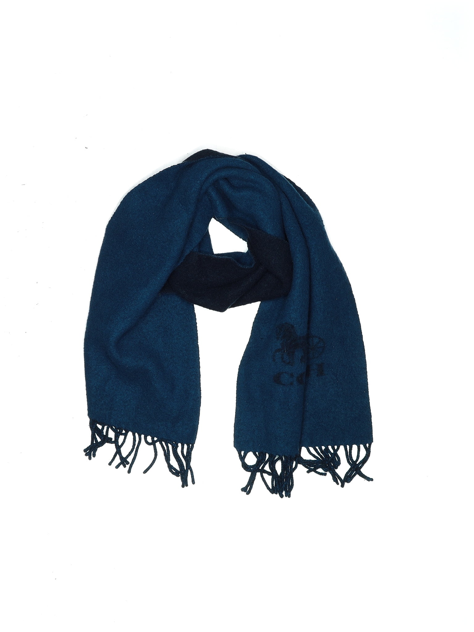 Coach Blue Scarf One Size 69 off thredUP