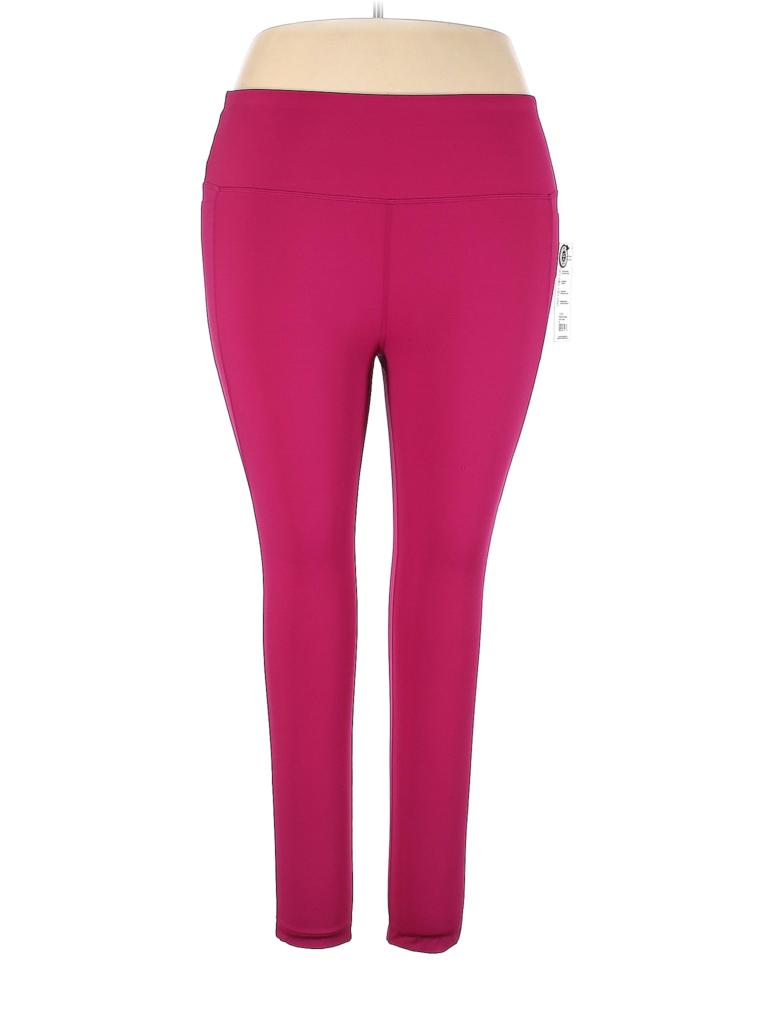 MPG Pink Active Pants Size 3X (Plus) - 62% off | thredUP