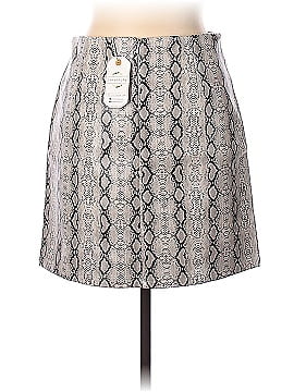 LoveRiche Faux Leather Skirt (view 2)