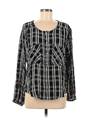 En Creme Long Sleeve Blouse (view 1)