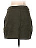 Dee Elly Solid Tortoise Green Casual Skirt Size S - photo 2