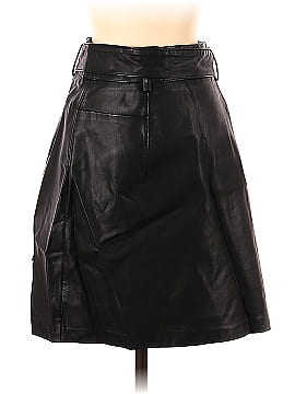 Lost Ink Faux Leather Skirt (view 1)