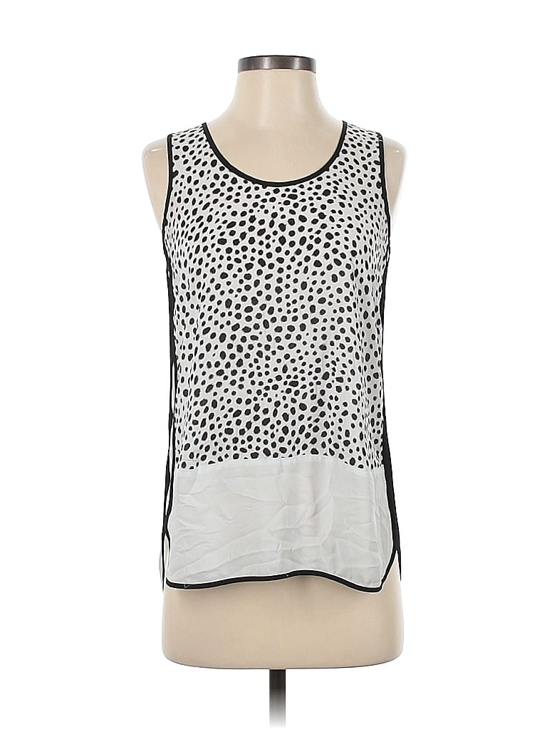 ANN TAYLOR LOFT Pre-owned Sleeveless Blouse In White
