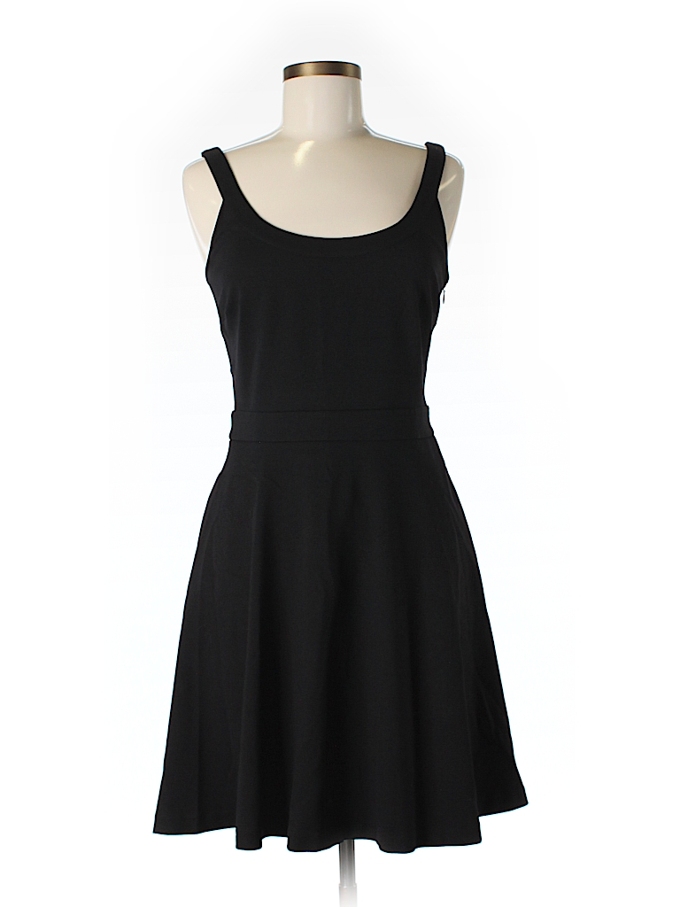 Banana Republic Solid Black Casual Dress Size 6 - 79% off | thredUP