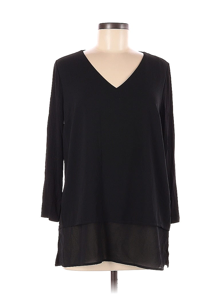 MICHAEL Michael Kors Black Long Sleeve Blouse Size M - 75% off | thredUP