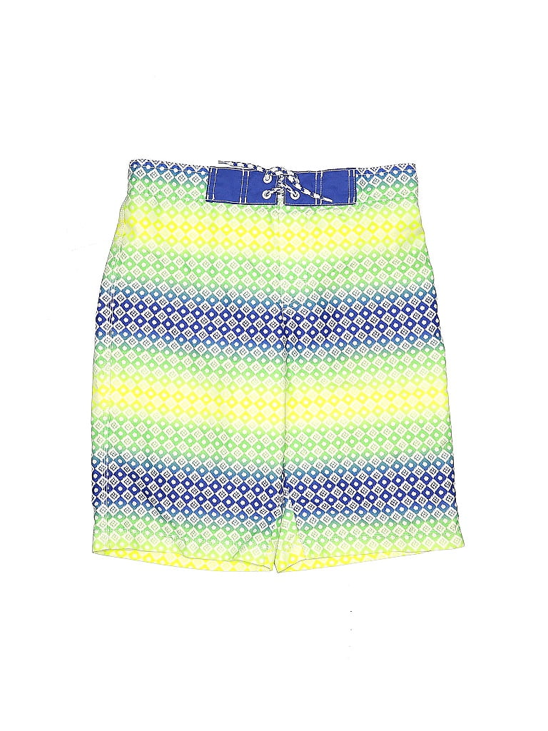 Gymboree 100% Polyester Blue Board Shorts Size 14 - photo 1