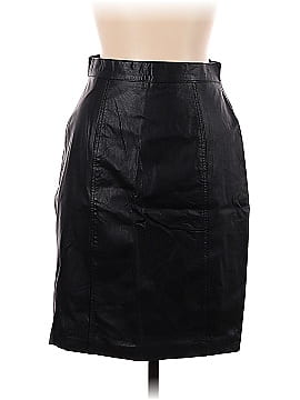 Raffi Leather Skirt (view 1)