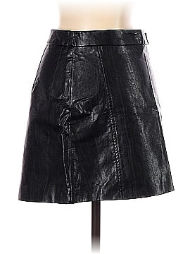 Bershka Faux Leather Skirt (view 2)