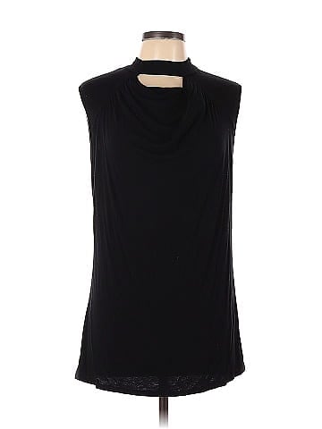 Cha Cha Vente Black Sleeveless Top Size L 42 off ThredUp