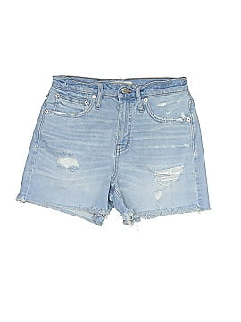 Madewell High-Rise Denim Shorts in Posey Wash (view 1)