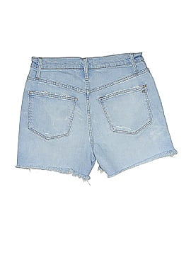 Madewell High-Rise Denim Shorts in Posey Wash (view 2)