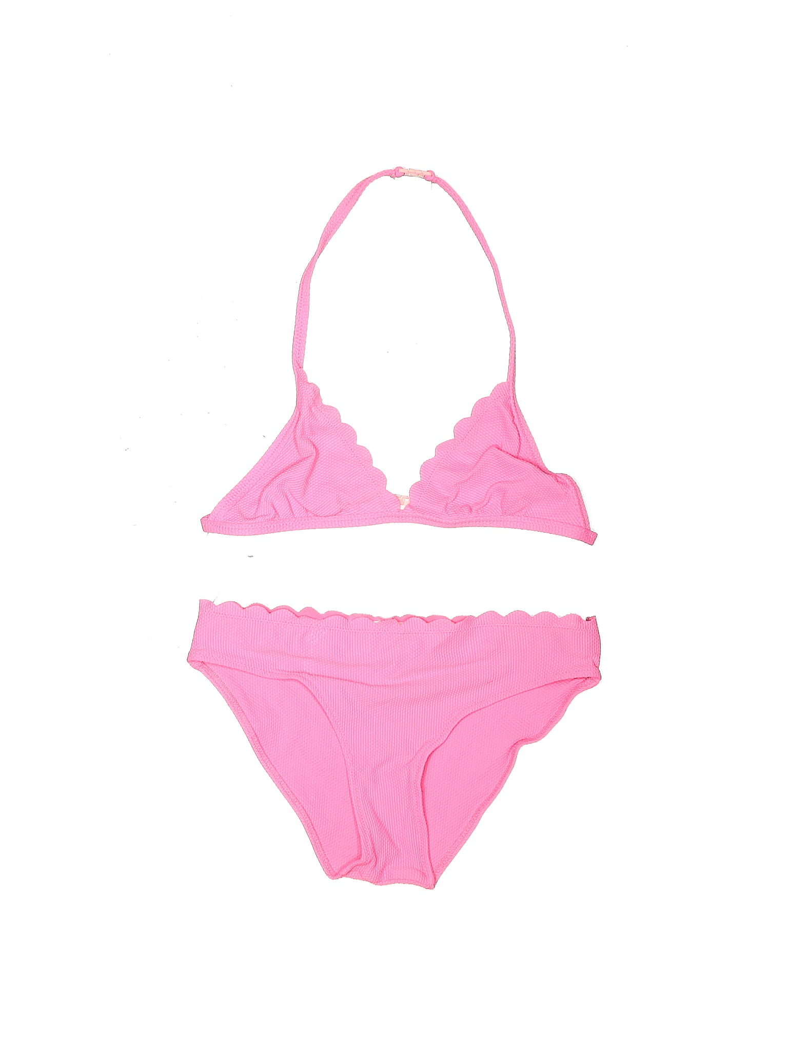 Monoprix Pink Two Piece Swimsuit Size 12 - 60% off | thredUP