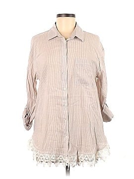 Mittoshop Long Sleeve Button-Down Shirt (view 1)