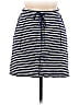 Jones New York 100% Cotton Stripes Blue Casual Skirt Size L - photo 1