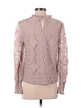 Ultra Pink Long Sleeve Blouse (view 2)