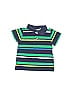 Chaps Green Short Sleeve Polo 0-3 MO / 3 MO - photo 1
