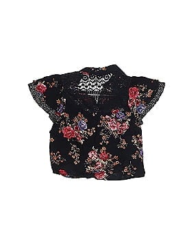 Zoe & Rose band of gypsies Short Sleeve Blouse (view 2)