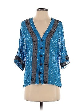 Plenty By Tracy Reese Long Sleeve Silk Top (view 1)