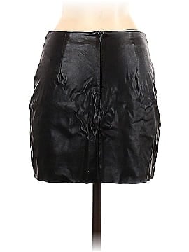 Sheln Faux Leather Skirt (view 2)