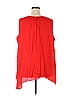 Avenue 100% Polyester Red Sleeveless Blouse Size 26 - 28 Plus (Plus) - photo 2