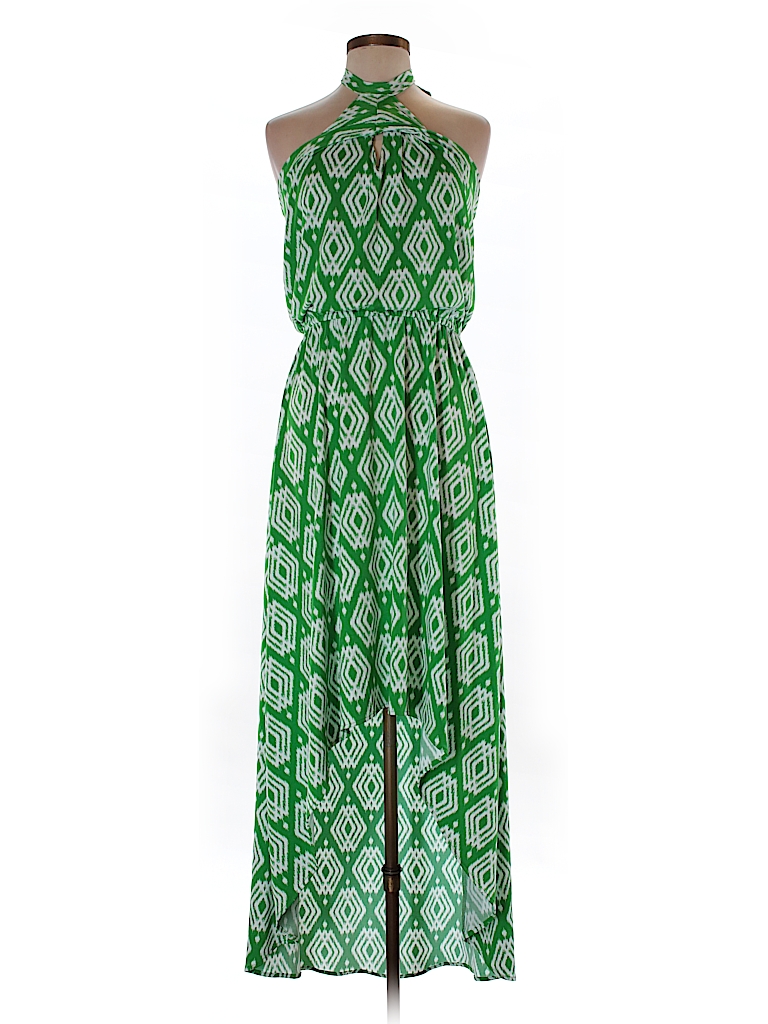Tori Richard Print Green Casual Dress Size M - 81% off | thredUP