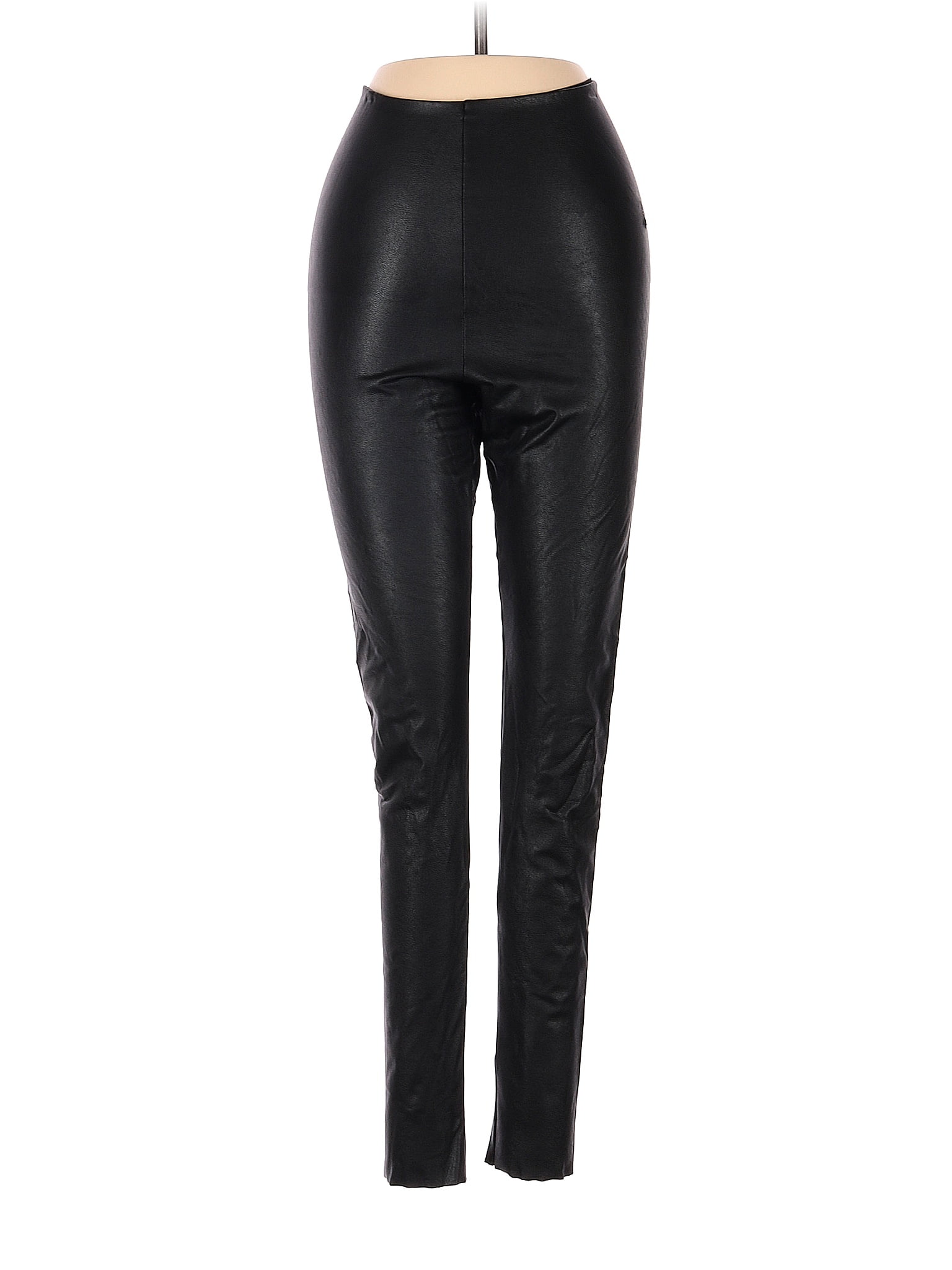 Commando Control Black Faux Leather Pants Size S - 76% off | thredUP