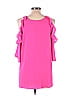 Umgee Pink Short Sleeve Blouse Size L - photo 2