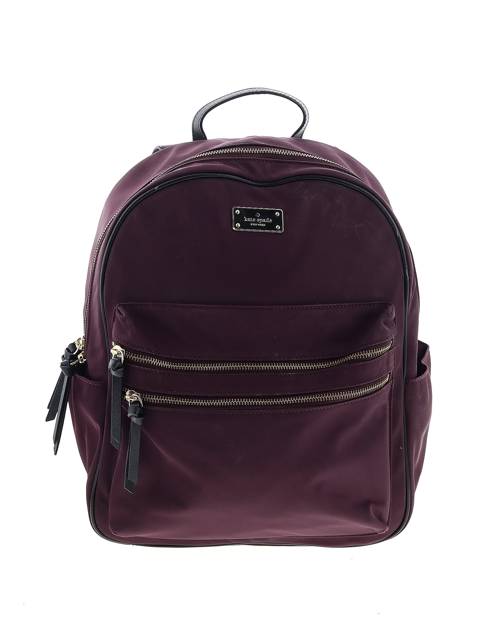 Kate spade 2025 burgundy backpack