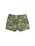 Madewell 100% Cotton Jacquard Tortoise Brocade Camo Green Khaki Shorts 25 Waist - photo 2