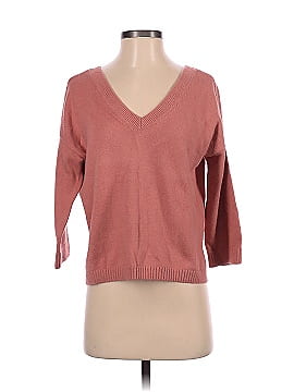 Madewell Double-V Pullover Sweater (view 1)