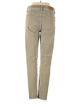 Madewell 9" High-Rise Skinny Jeans: Raw-Hem Garment-Dyed Edition (view 2)