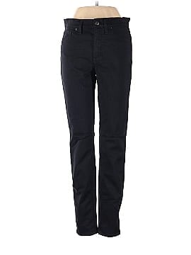 Madewell 9" High-Rise Skinny Sateen Jeans (view 1)