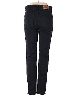 Madewell 9" High-Rise Skinny Sateen Jeans (view 2)