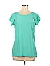 Nicole by Nicole Miller Teal Short Sleeve T-Shirt Size M - photo 1