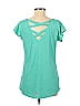 Nicole by Nicole Miller Teal Short Sleeve T-Shirt Size M - photo 2