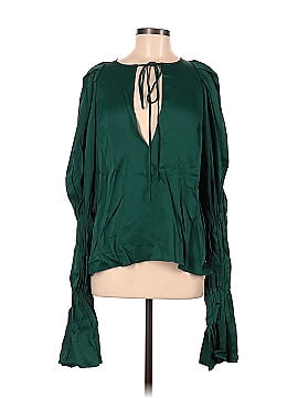 Khaite Long Sleeve Blouse (view 1)
