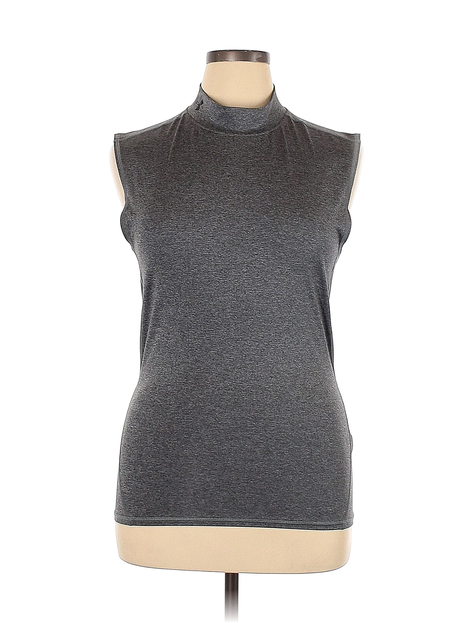 Under Armour Gray Sleeveless Turtleneck Size XL - 71% off | thredUP