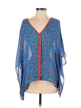 Miss Tina by Tina Knowles Short Sleeve Blouse (view 1)