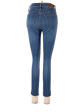 Madewell 10" High-Rise Skinny Crop Jeans: Button-Front TENCEL&trade; Denim Edition (view 2)