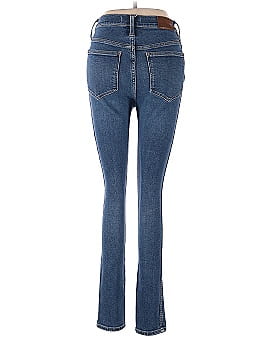 Madewell 10" High-Rise Skinny Jeans in Wendover Wash: TENCEL&trade; Denim Edition (view 2)