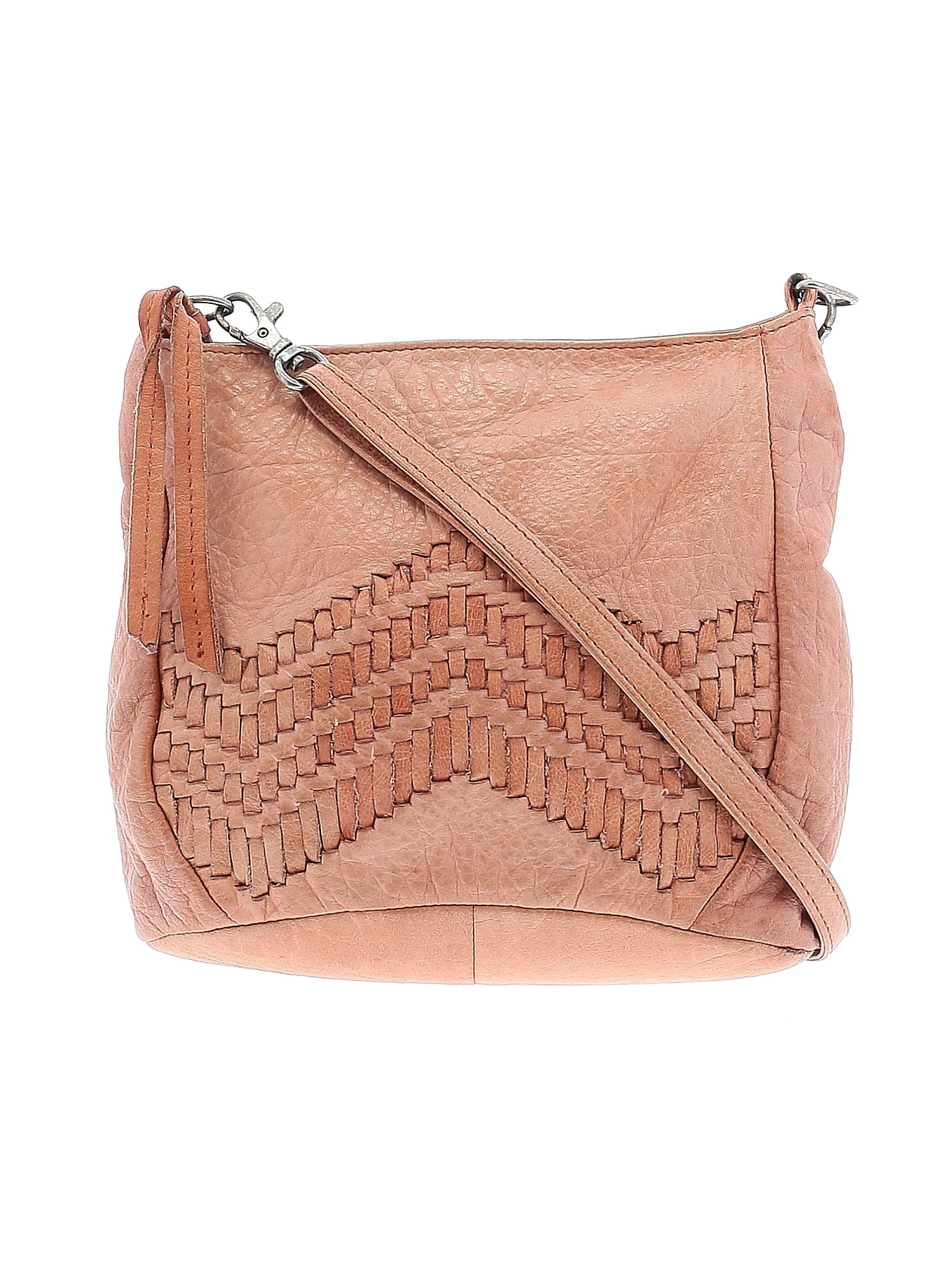 Day & Mood Leather Pink Leather Crossbody Bag One - 74% | thredUP